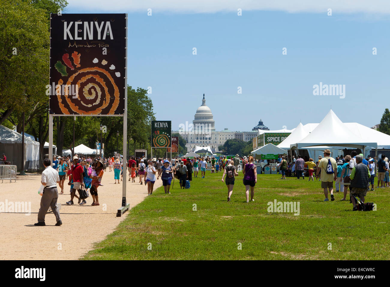 2014 Smithsonian Folklife Festival - Washington DC, Stati Uniti d'America Foto Stock