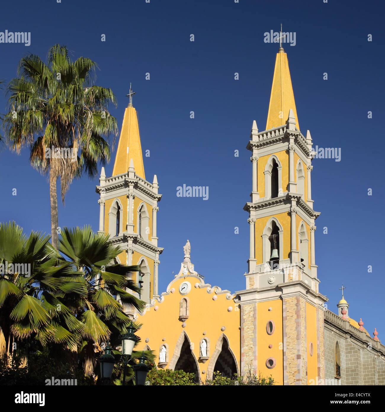 La cattedrale di Mazatlan, Sinaloa, Messico. Foto Stock