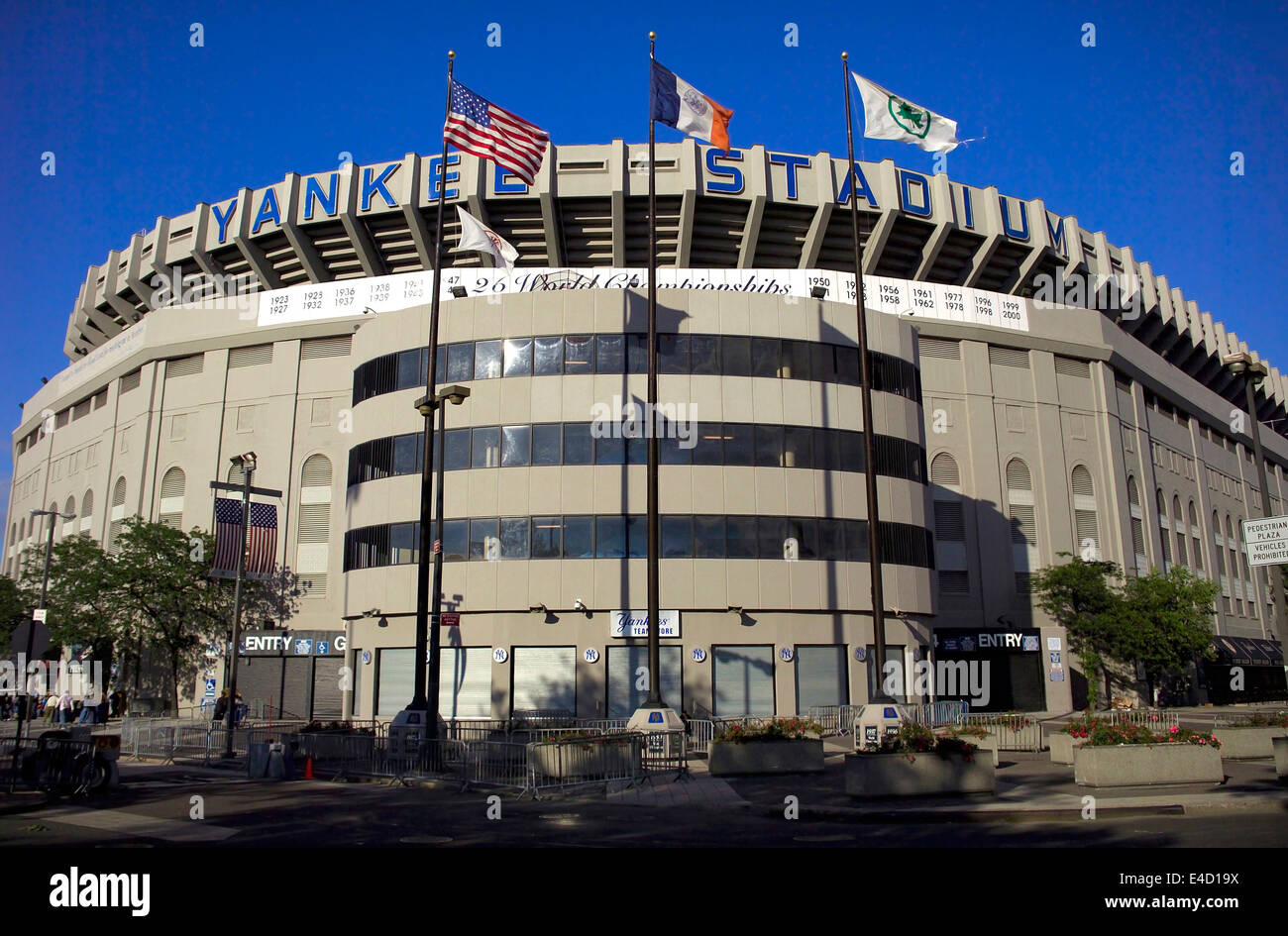 Vecchio Yankee Stadium Foto Stock