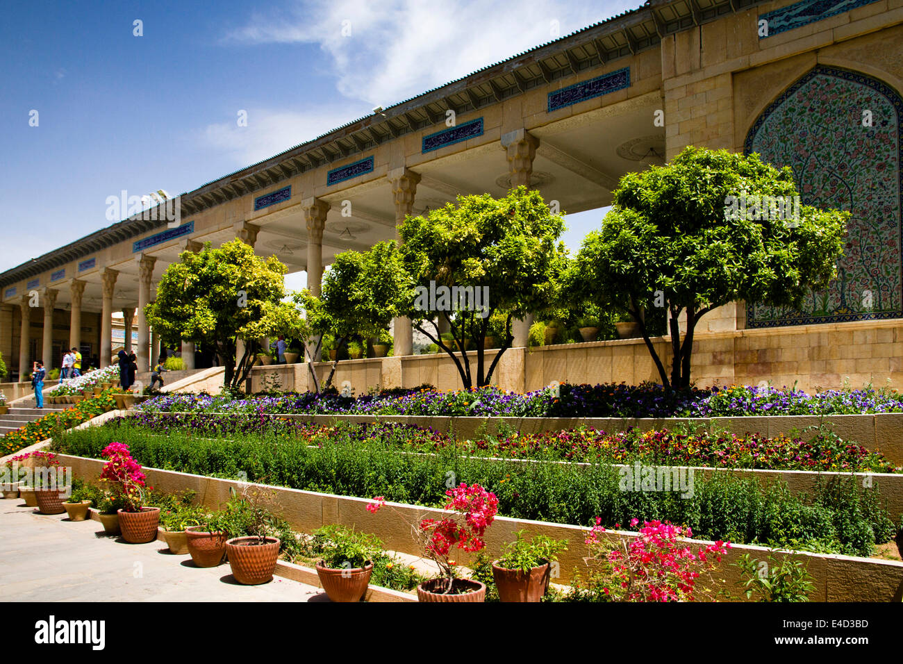 La Tomba di Hafez, in memoria del celebre poeta persiano Hafez, Schiraz, Far, Iran Foto Stock