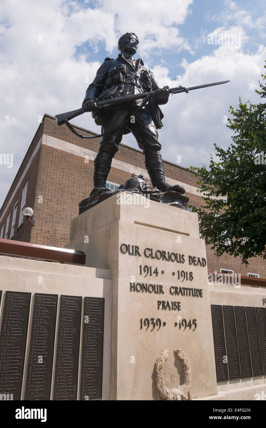 War Memorial Royal Tunbridge Wells, West Kent, England, Regno Unito Foto Stock