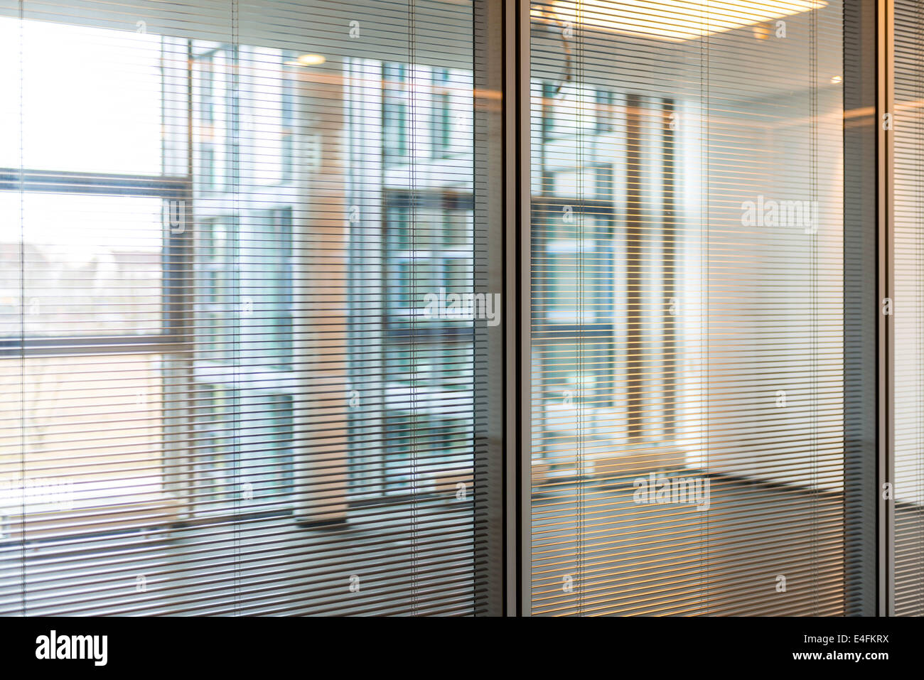 Ufficio moderno albergo Foto Stock