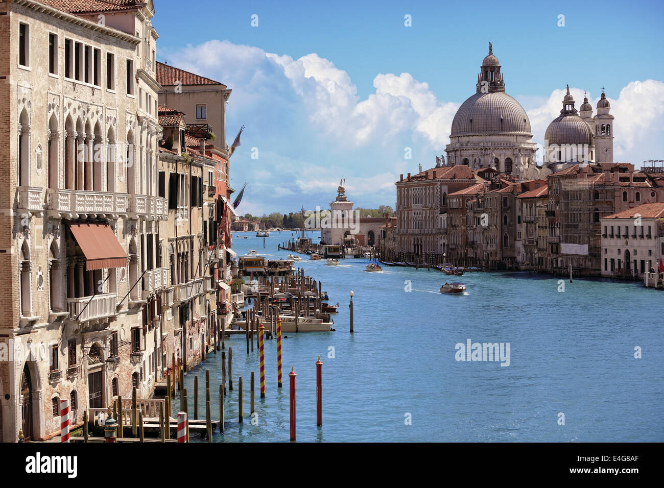 Canal Grande Venezia, Italia Foto Stock