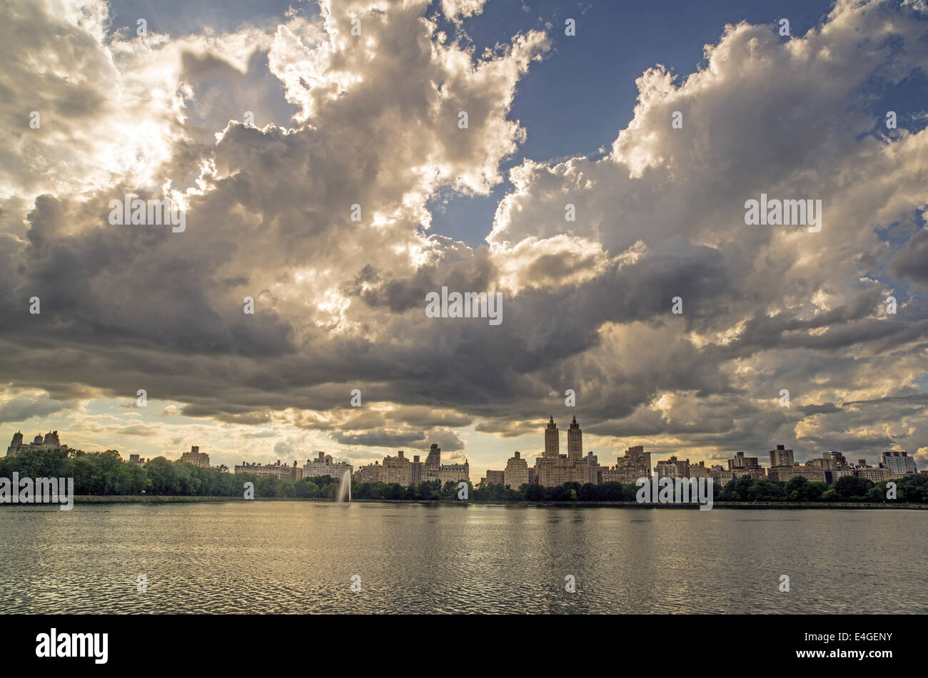 New York City il sistema di approvvigionamento di acqua è uno dei più vasti acquedotti in tutto il mondo Foto Stock