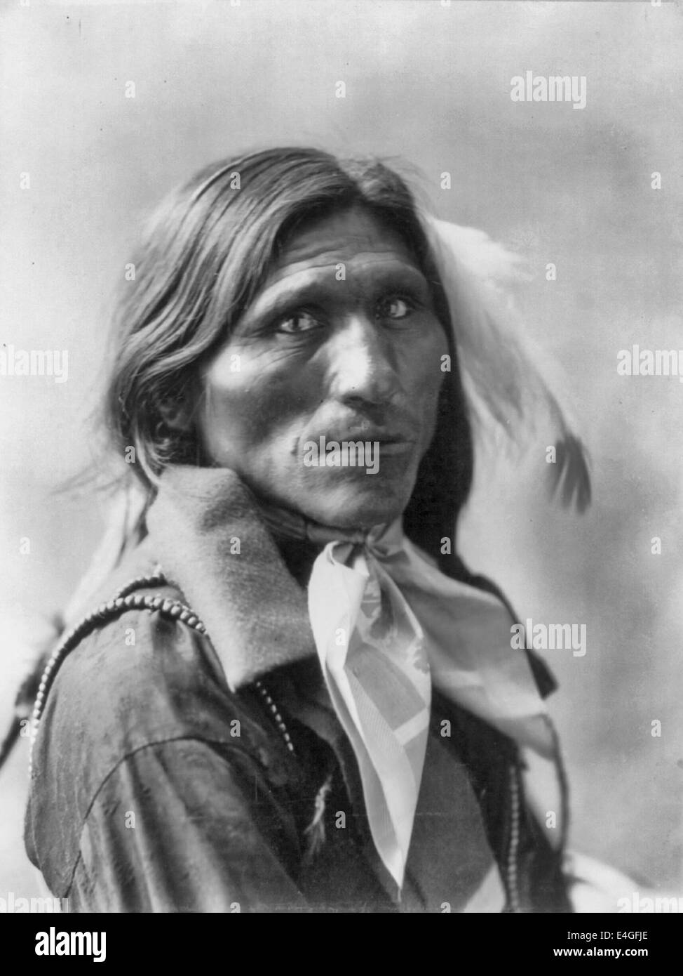 Faccia d'oca, Nativi in America, circa 1900 Foto Stock