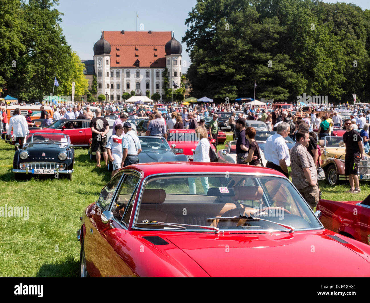 Bavarese - Classic Rallye auto a Maxlrain, Baviera Germania 2014 Foto Stock