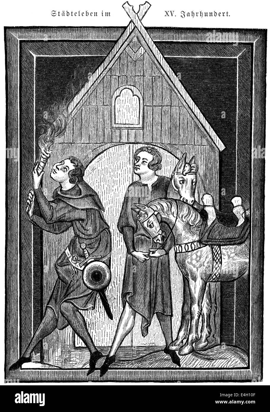 giustizia,esecutori,distruzione della casa di un criminale fuggito secondo le regole della legge comunale di Soest,dopo miniatura,da: Soest code,fine 14 / inizio 15 ° secolo,incisione in legno,19 ° secolo,19 ° secolo,grafica,Germania,Westfalia,Soest,Medioevo,medievale,giurisdizione,sistema penitenziario,distruzione,distruzione,distruzione,distruzione,distruzione,cavalli aggiuntivi,distruzione,bruciatura,durata,bruciatura,bruciatura,cavalli,bruciatura,durata,bruciatura,bruciatura,durata,bruciatura,durata,bruciatura,bruciatura,cavalli,durata,bruciatura,durata,bruciatura,bruciatura,durata,bruciatura,bruciatura,durata,bruciatura,bruciatura,non,cavalli,bruciatura,durata,bruciatura,bruciatura,durata,bruciatura,bruciatura Foto Stock