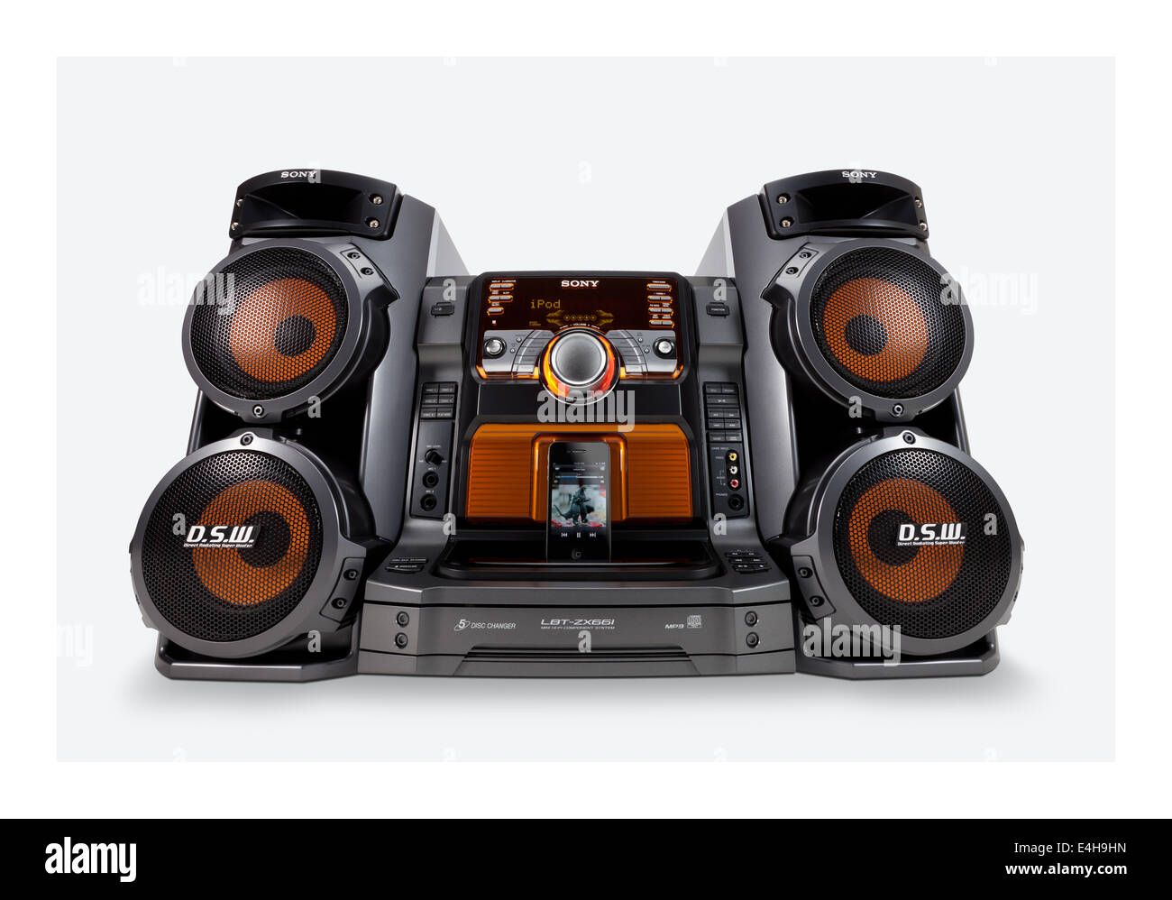 Sony boom box Foto Stock