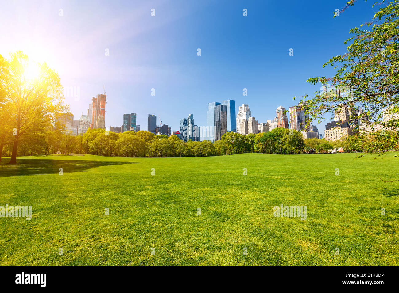 Il Central Park di New York Foto Stock