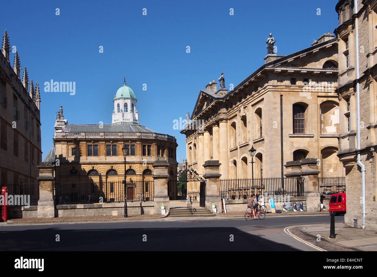 Università di Oxford Sheldonian Theatre e scuole di esame Foto Stock