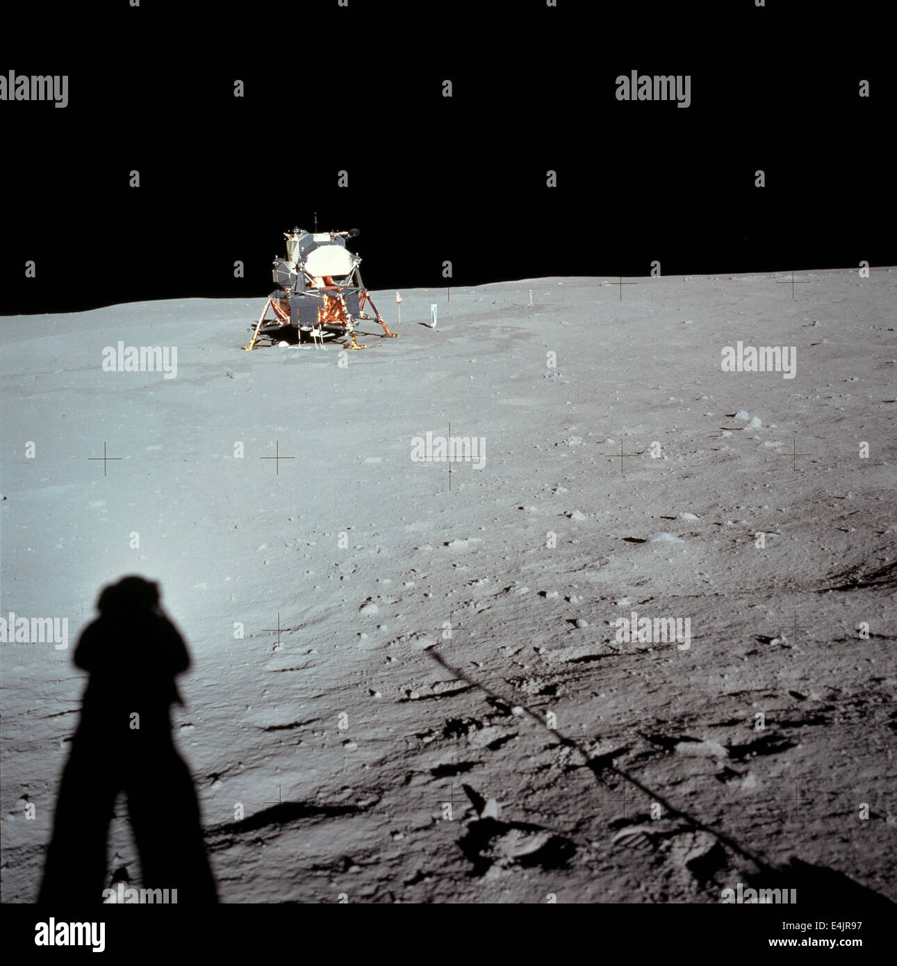 Apollo 11 missione spaziale Foto Stock