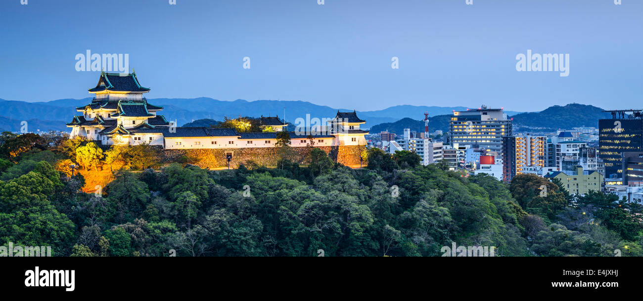 Wakayama City, Giappone. Foto Stock