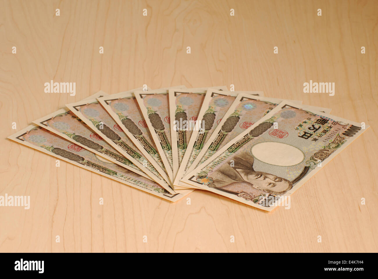 Yen giapponese Foto Stock