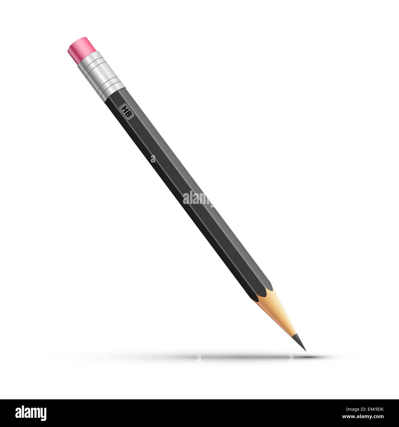 Matita dettagliata Foto Stock