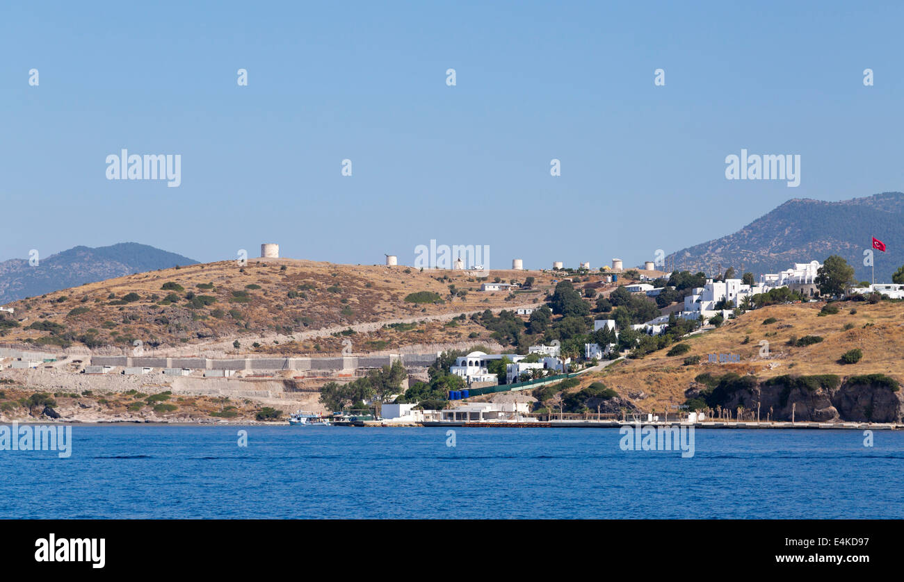 Città di bodrum, Turchia Foto Stock