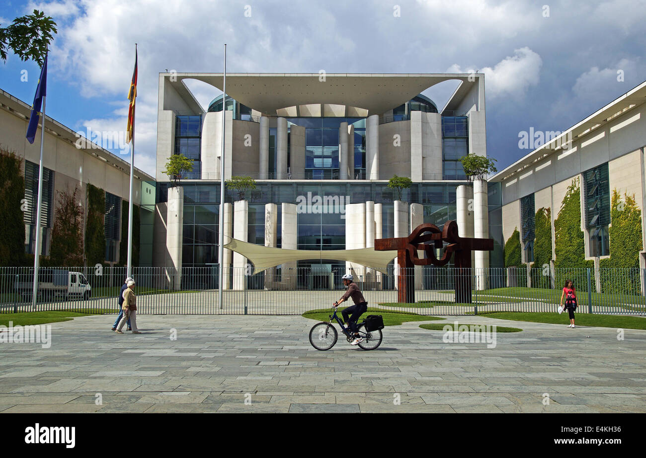 Cancelleria federale Berlino Germania Foto stock - Alamy
