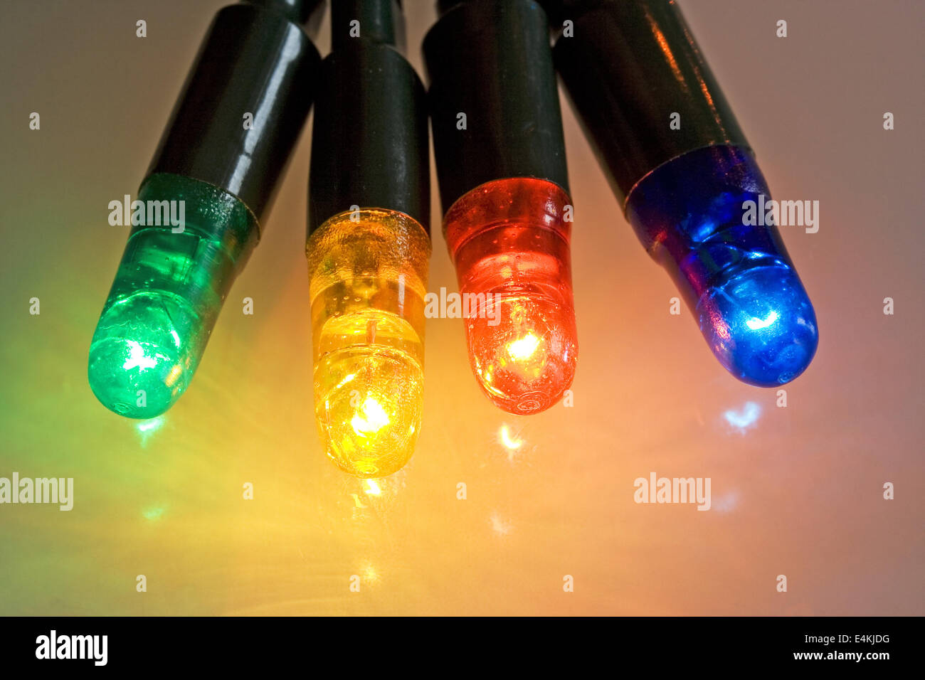 Luce colorata Foto Stock