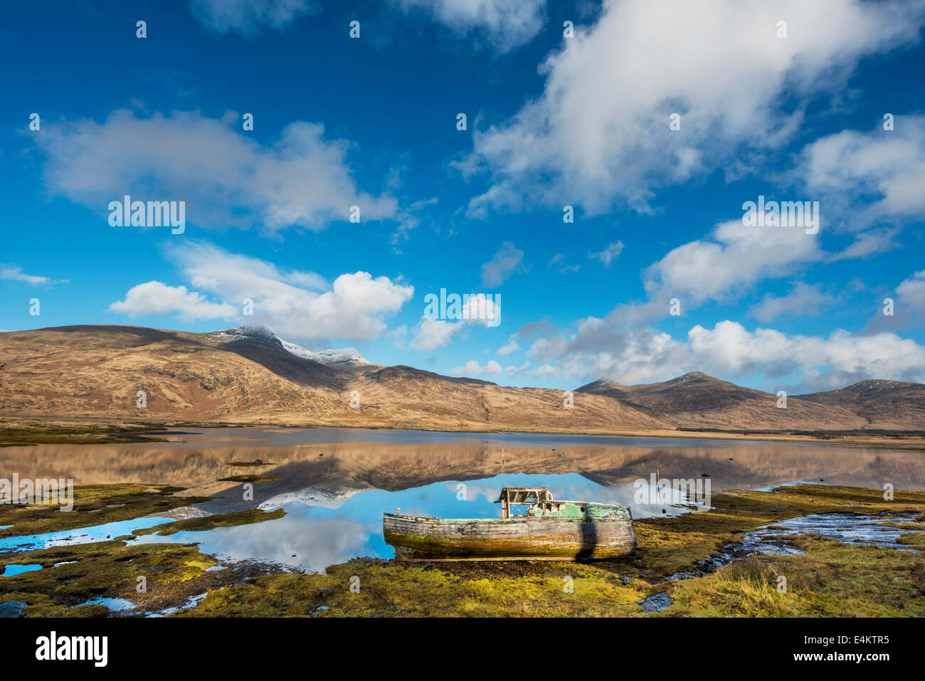 The Isle of Mull, è la seconda più grande isola delle Ebridi Interne dopo Skye, al largo della costa occidentale della Scozia Foto Stock