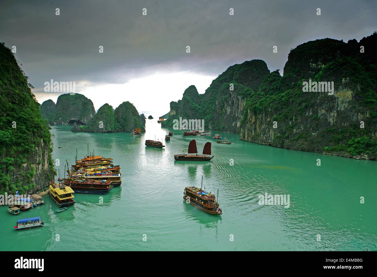 Halong Bay in Vietnam Foto Stock