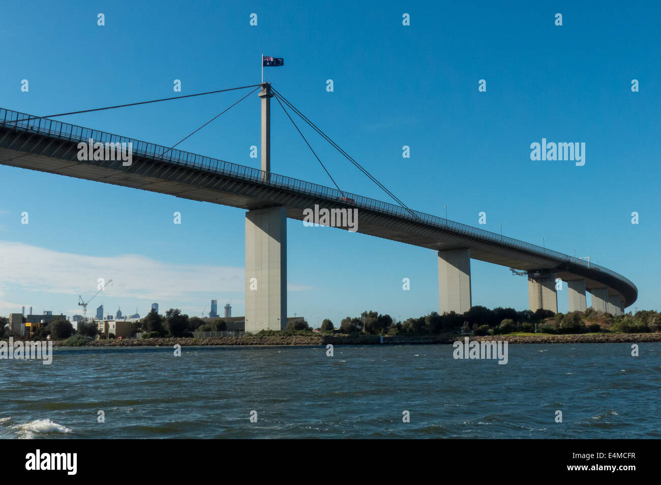 Westgate Bridge, Melbourne, Victoria, Australia Foto Stock