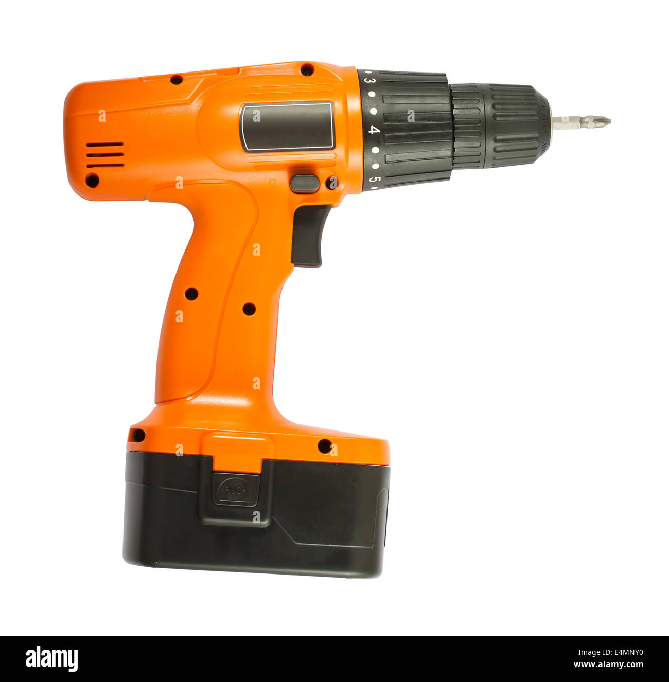 Trapano avvitatore a batteria Foto Stock