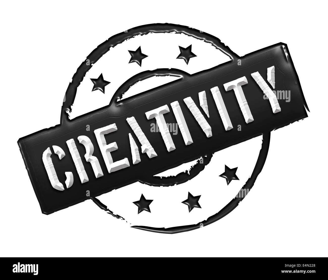 Timbro - la creatività Foto Stock