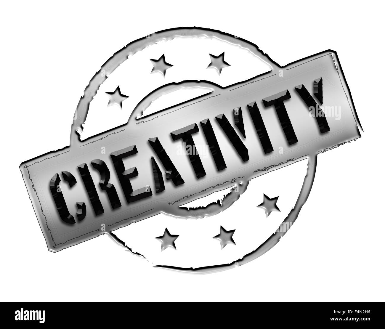 Timbro - la creatività Foto Stock