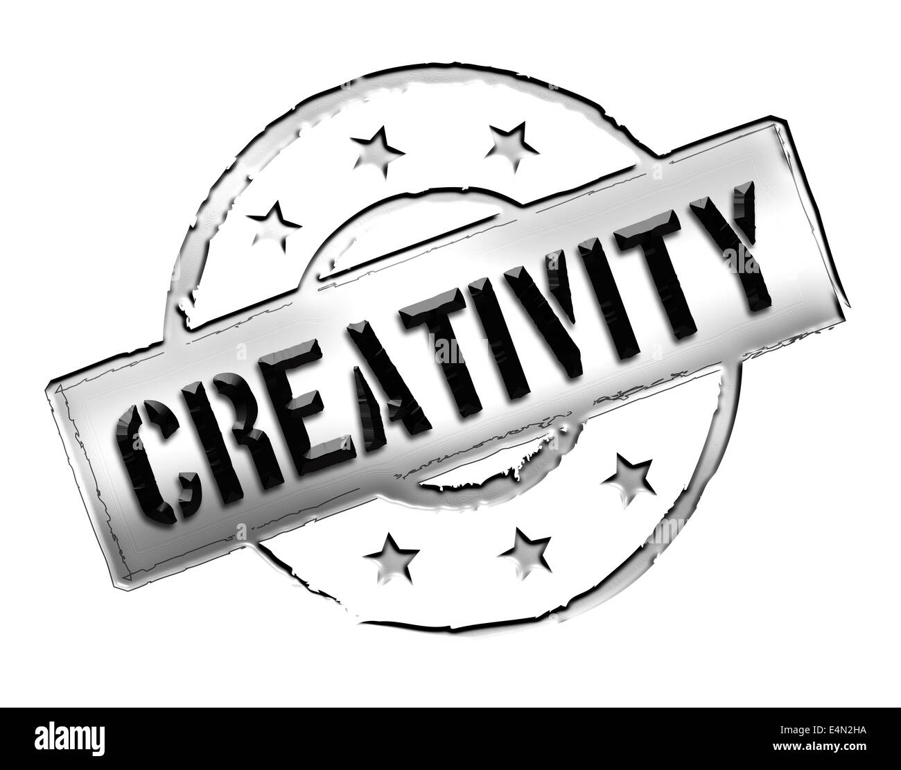 Timbro - la creatività Foto Stock