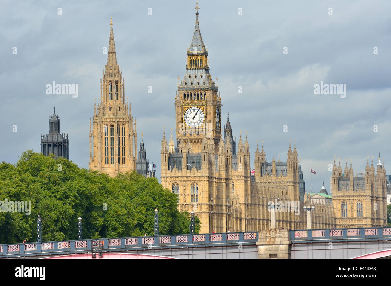 Palazzo di Westminster Foto Stock