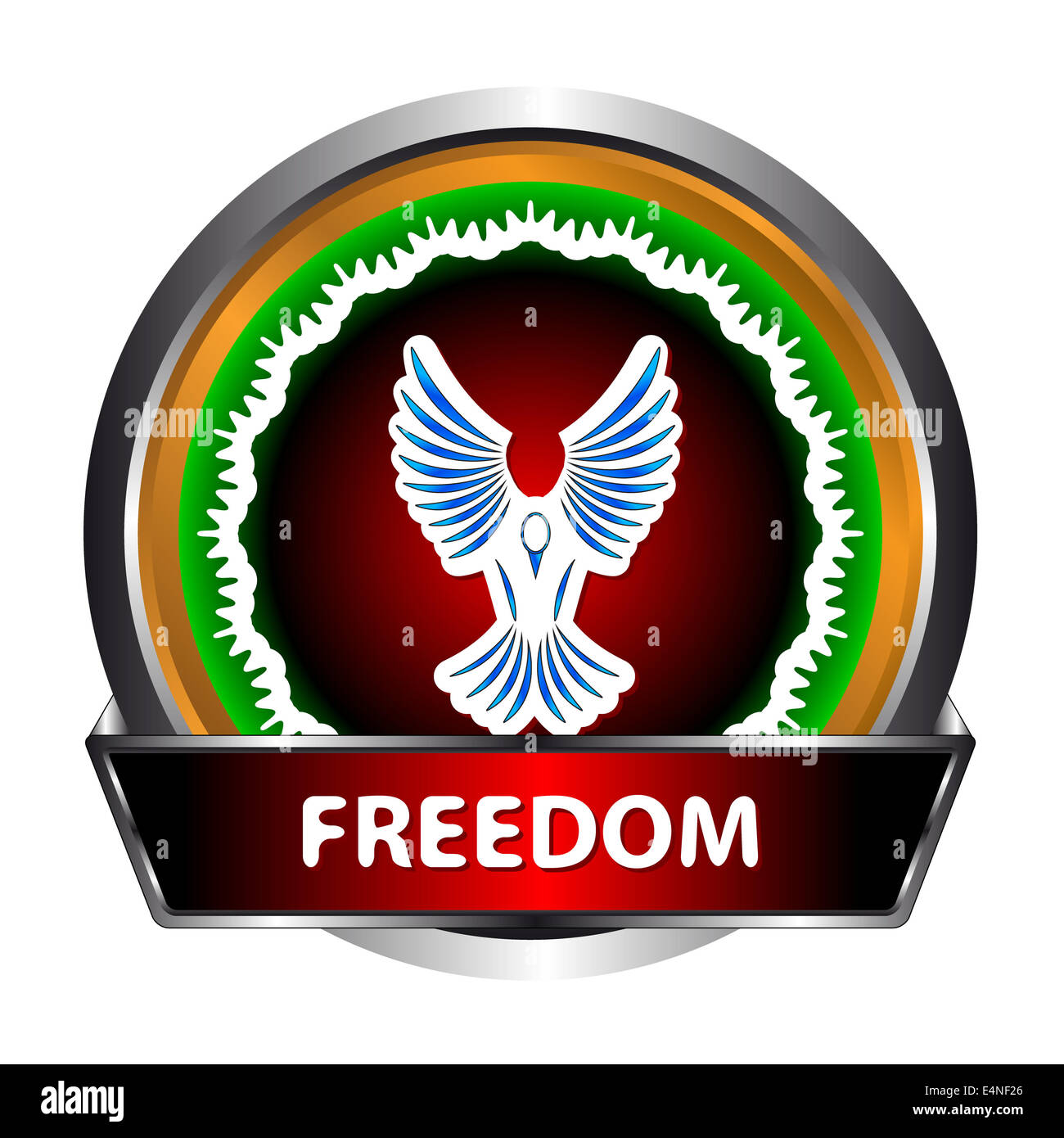 Icona di libertà Foto Stock