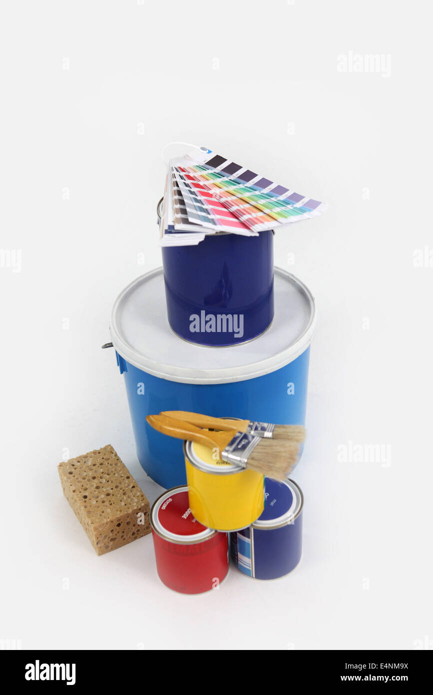 Attrezzature di arredatori Foto Stock