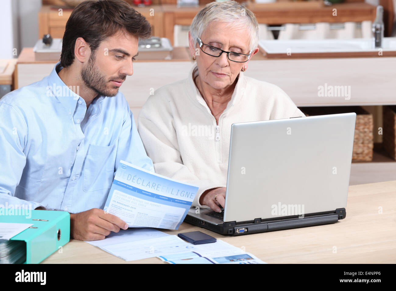 Lezioni private Foto Stock