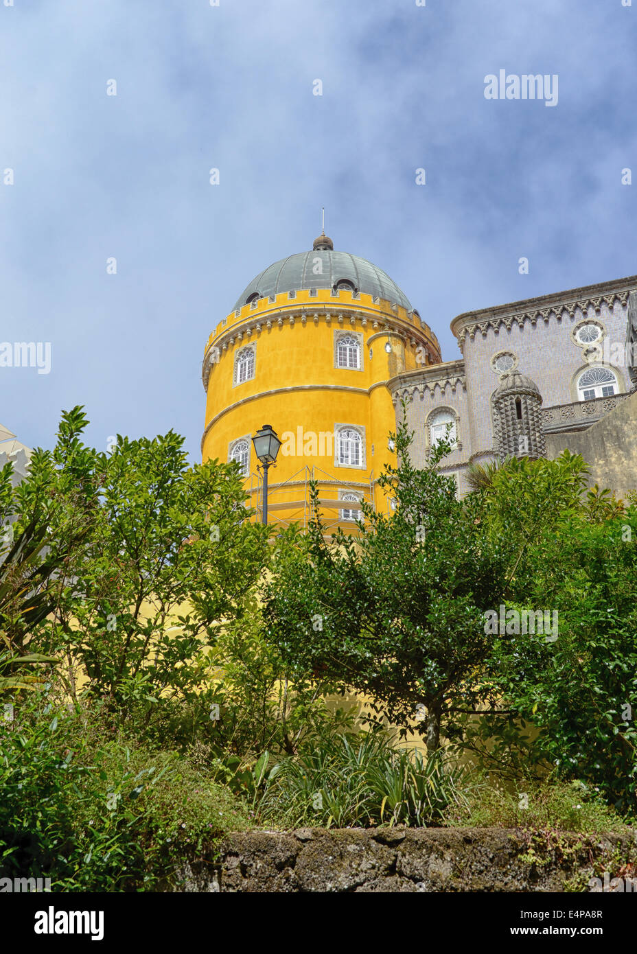 Pena il Palazzo Nazionale di Sintra, Portogallo Foto Stock