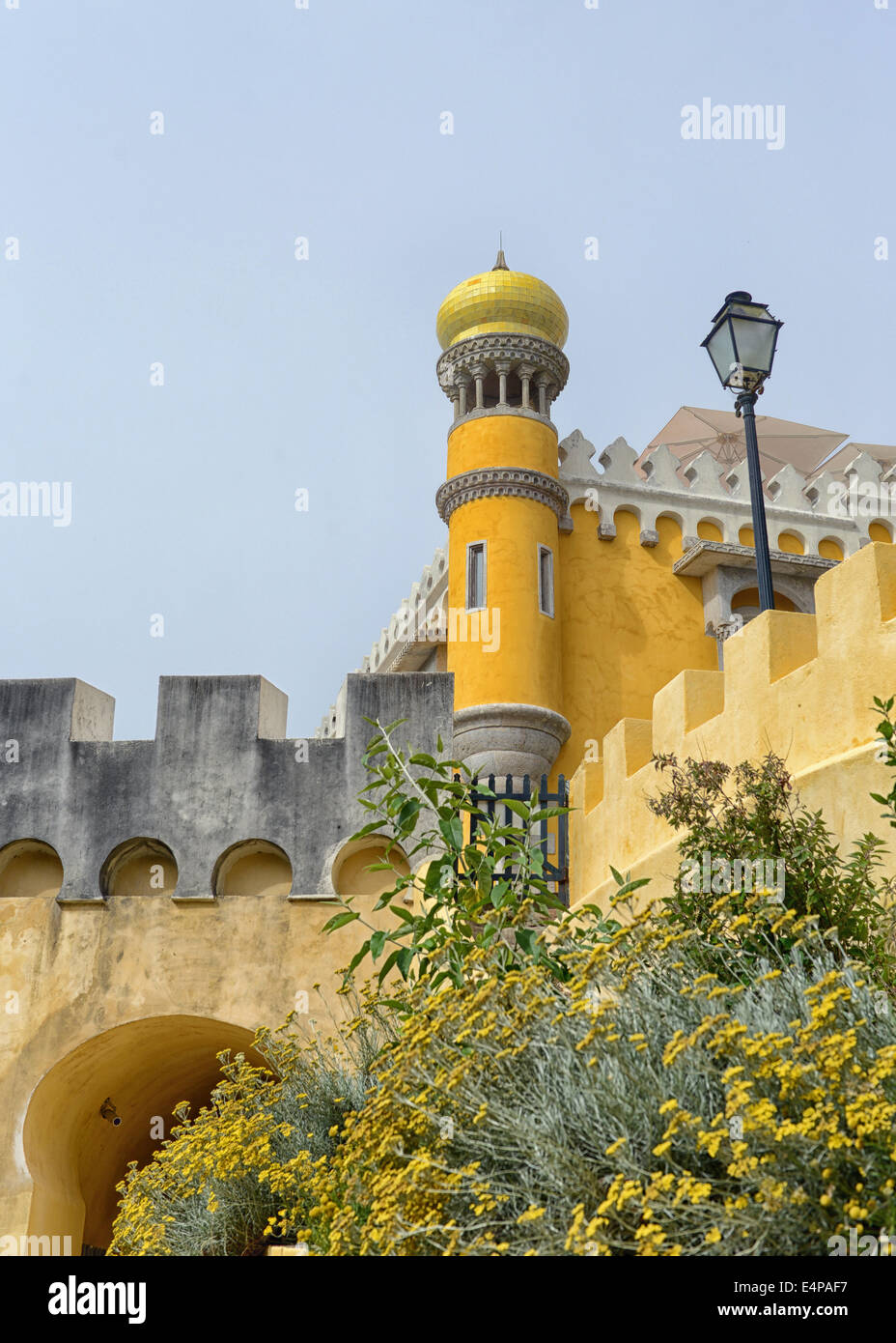 Pena il Palazzo Nazionale di Sintra, Portogallo Foto Stock
