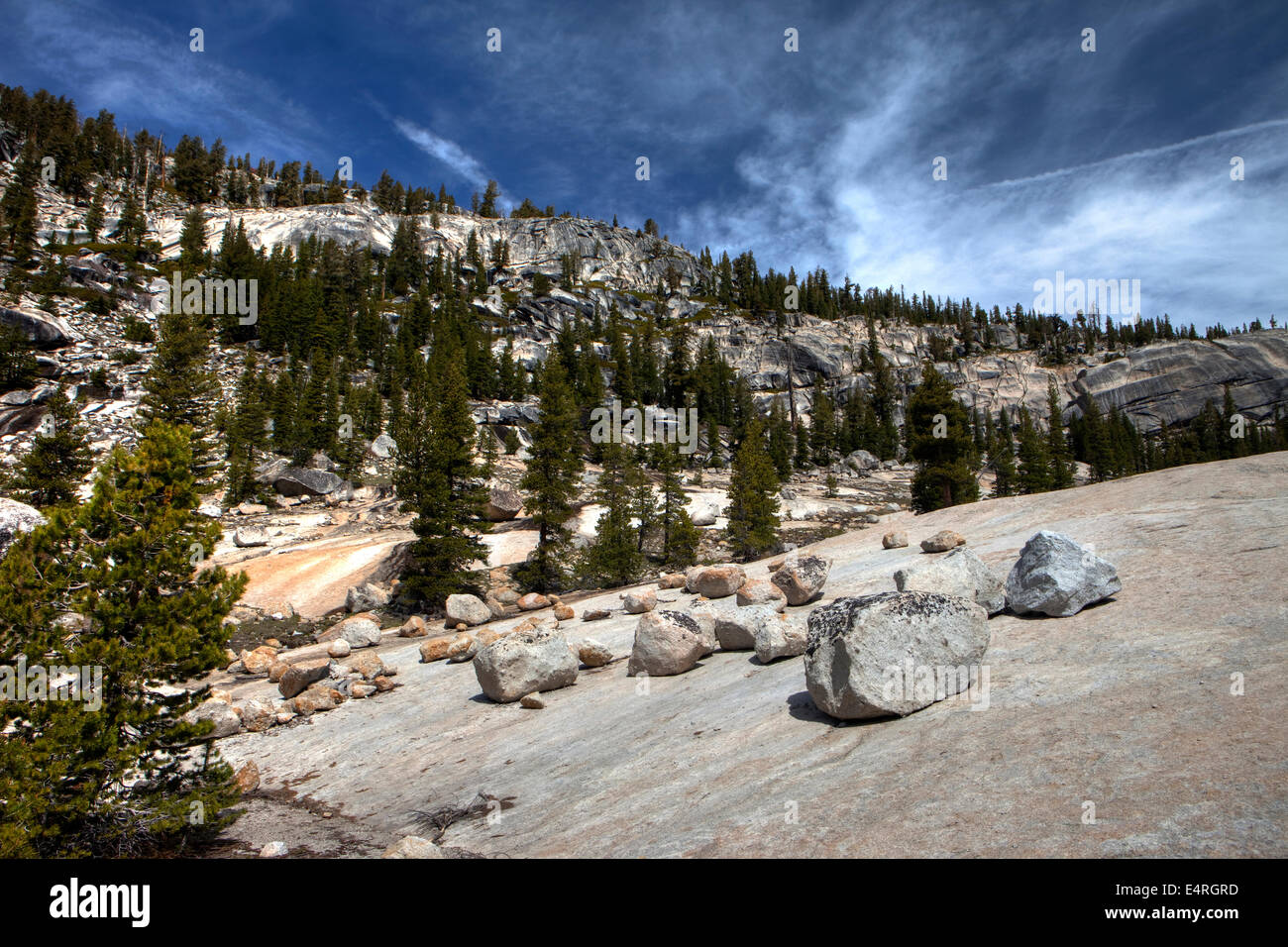 Parco Nazionale di Yosemite in California, Stati Uniti d'America Foto Stock