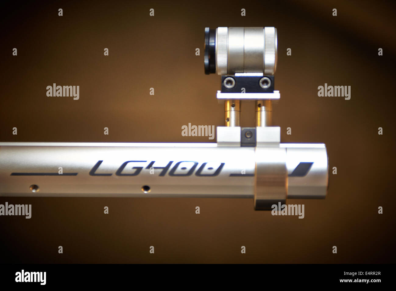 Di una canna di Walther LG400 standard di concorrenza air rifle Foto Stock