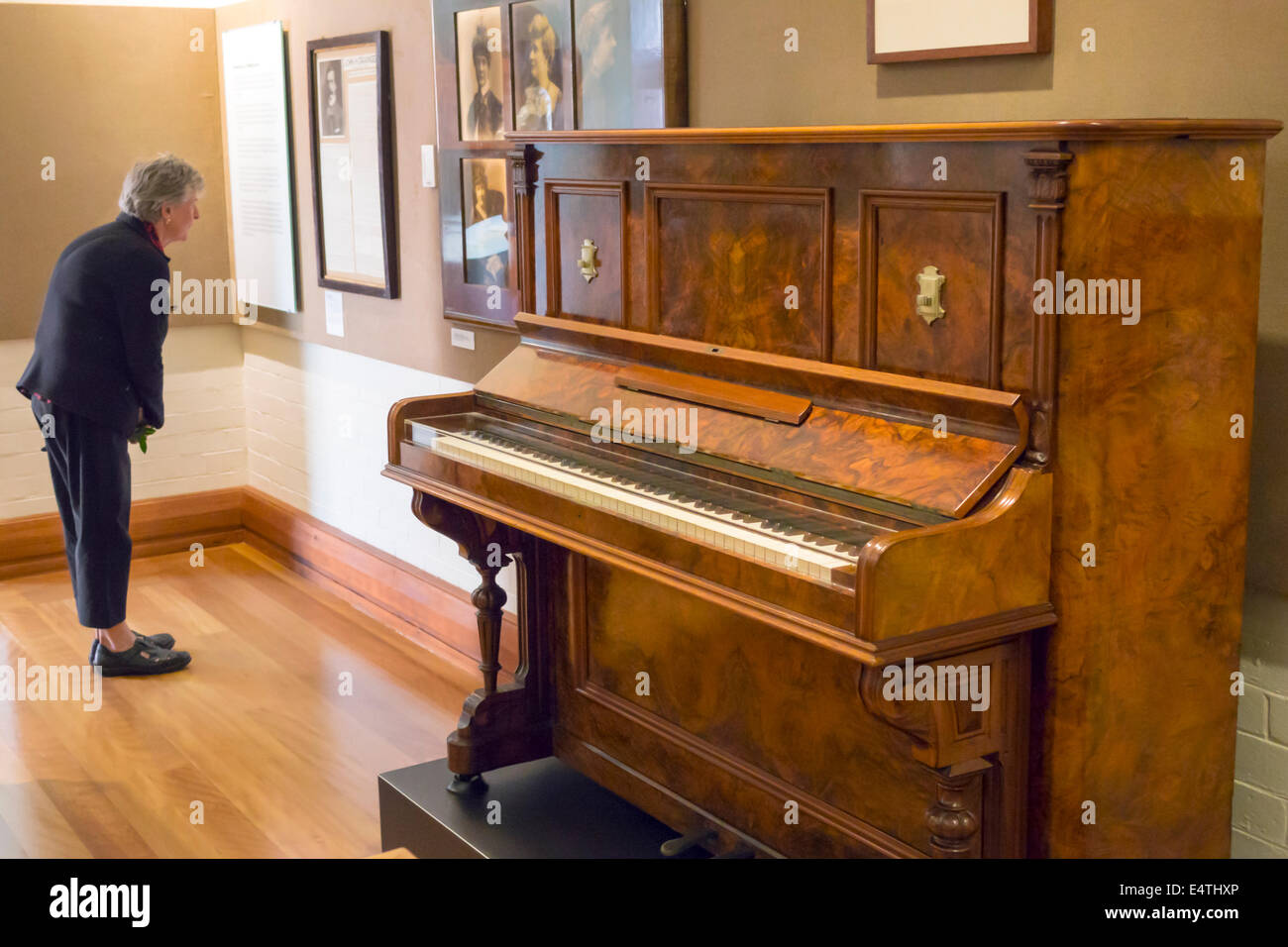 Melbourne Australia,Victoria Carlton,Parkville,University of Melbourne,campus,scuola,Museo Grainger,Percy Aldridge Grainger,pianista di concerti,compositore, Foto Stock