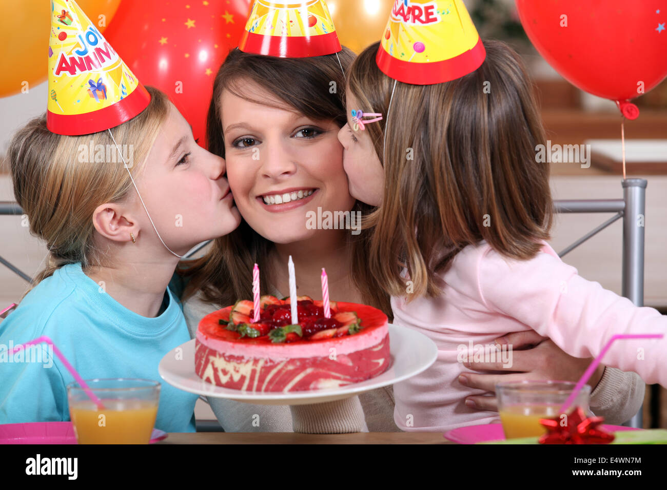 Bambino il compleanno Foto Stock