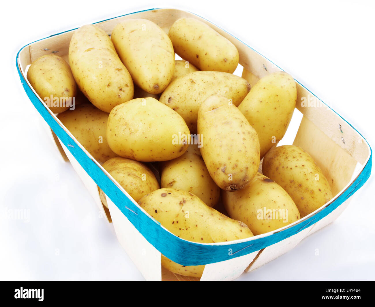 Patate nel cestello Foto Stock