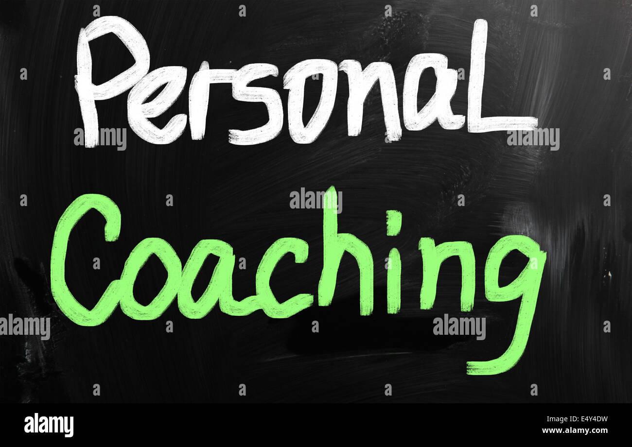 Il personal coaching Foto Stock