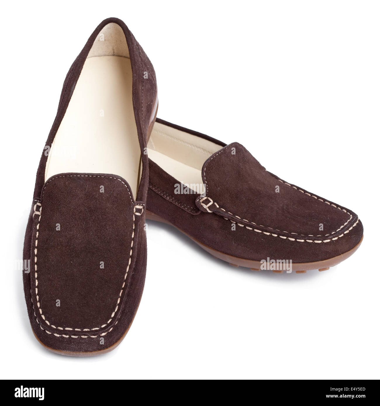 Scarpe femmina senza tallone Foto Stock