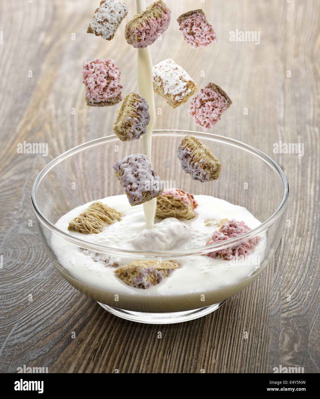 Shredded cereali frumento Foto Stock