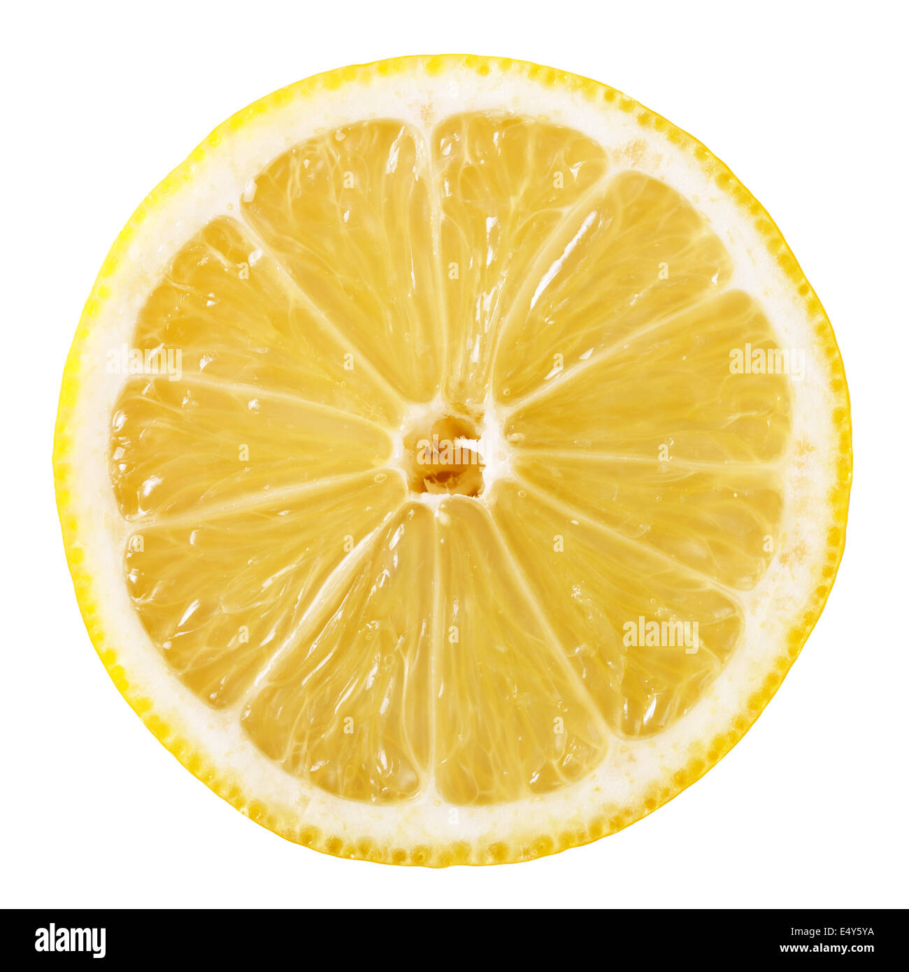 Fetta di limone Foto Stock