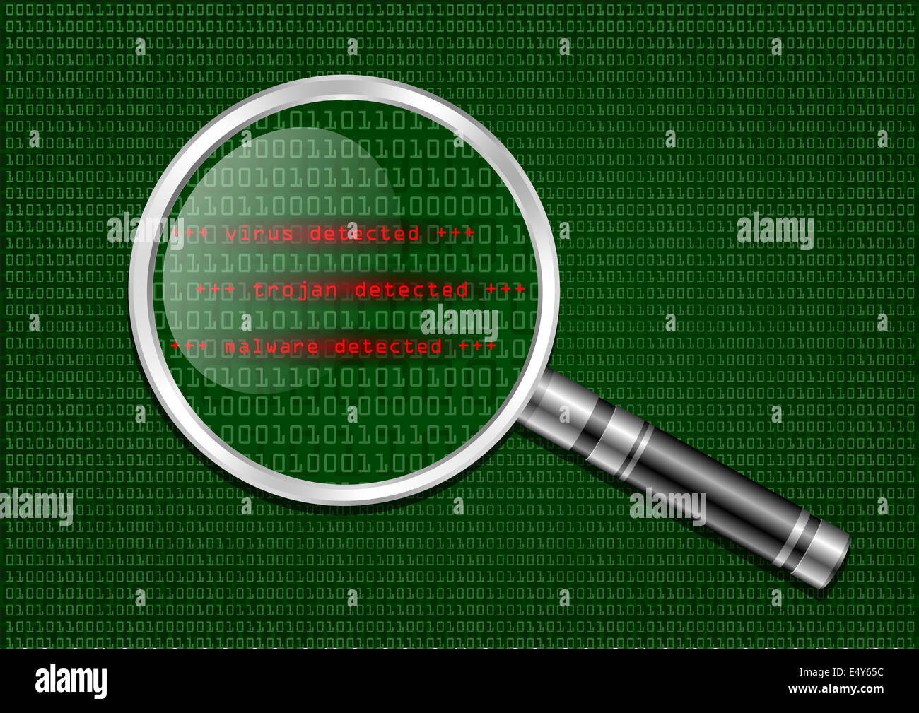 computer virus Foto Stock