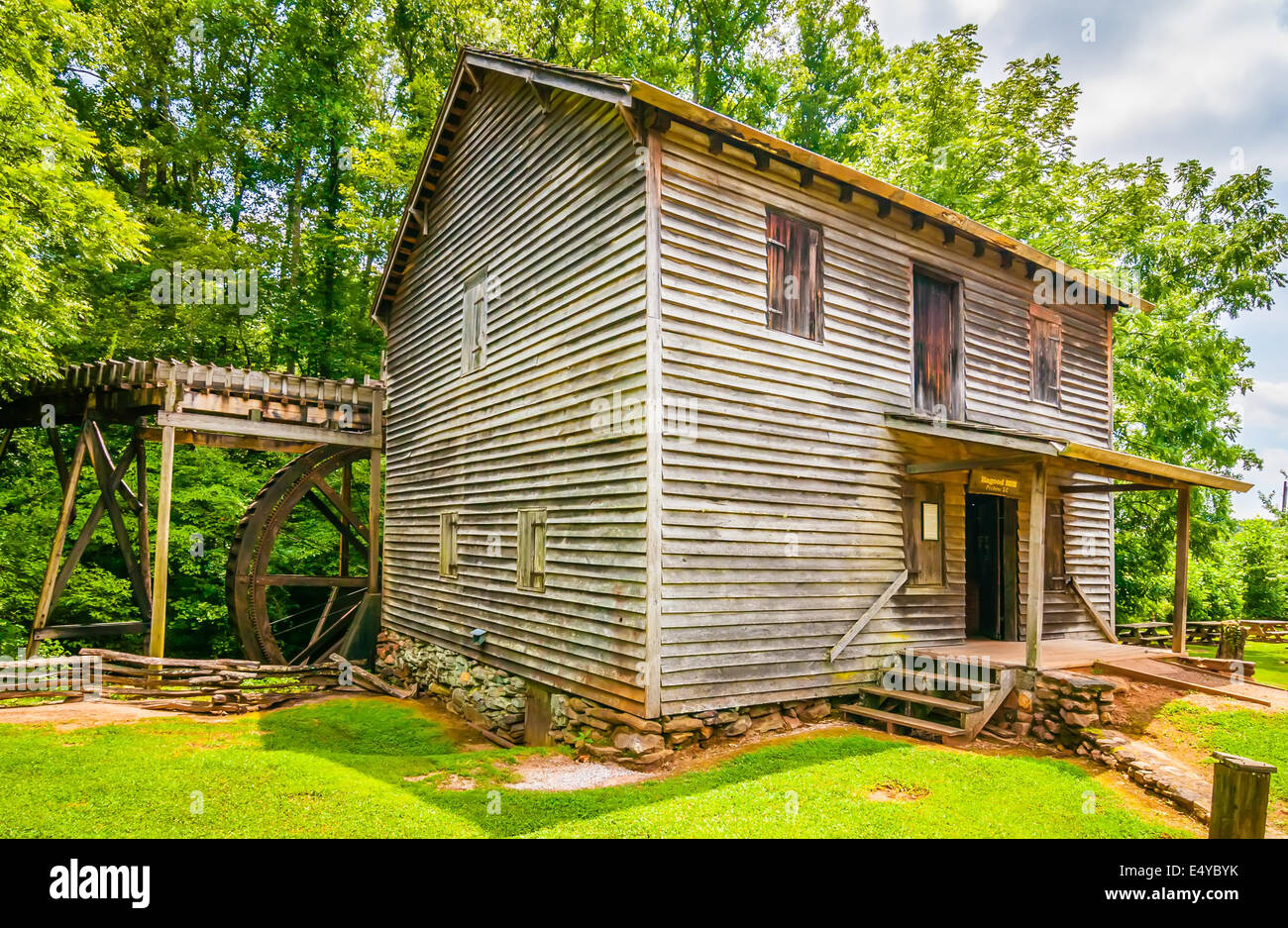 Hagood Mulino storico sito in Carolina del Sud Foto Stock