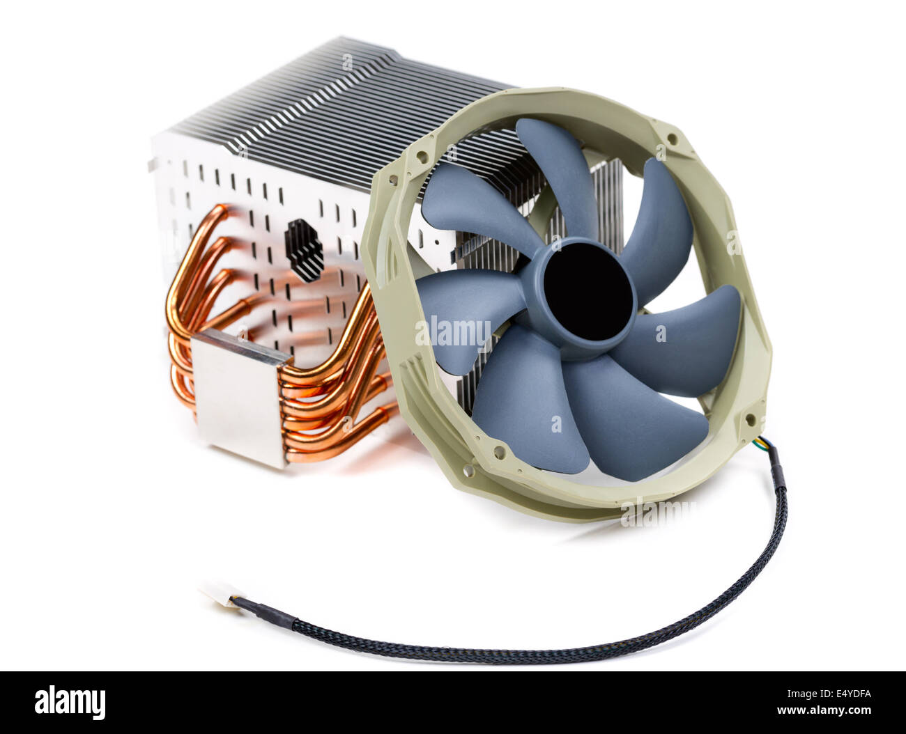 Computer di raffreddamento del dissipatore di calore Foto Stock