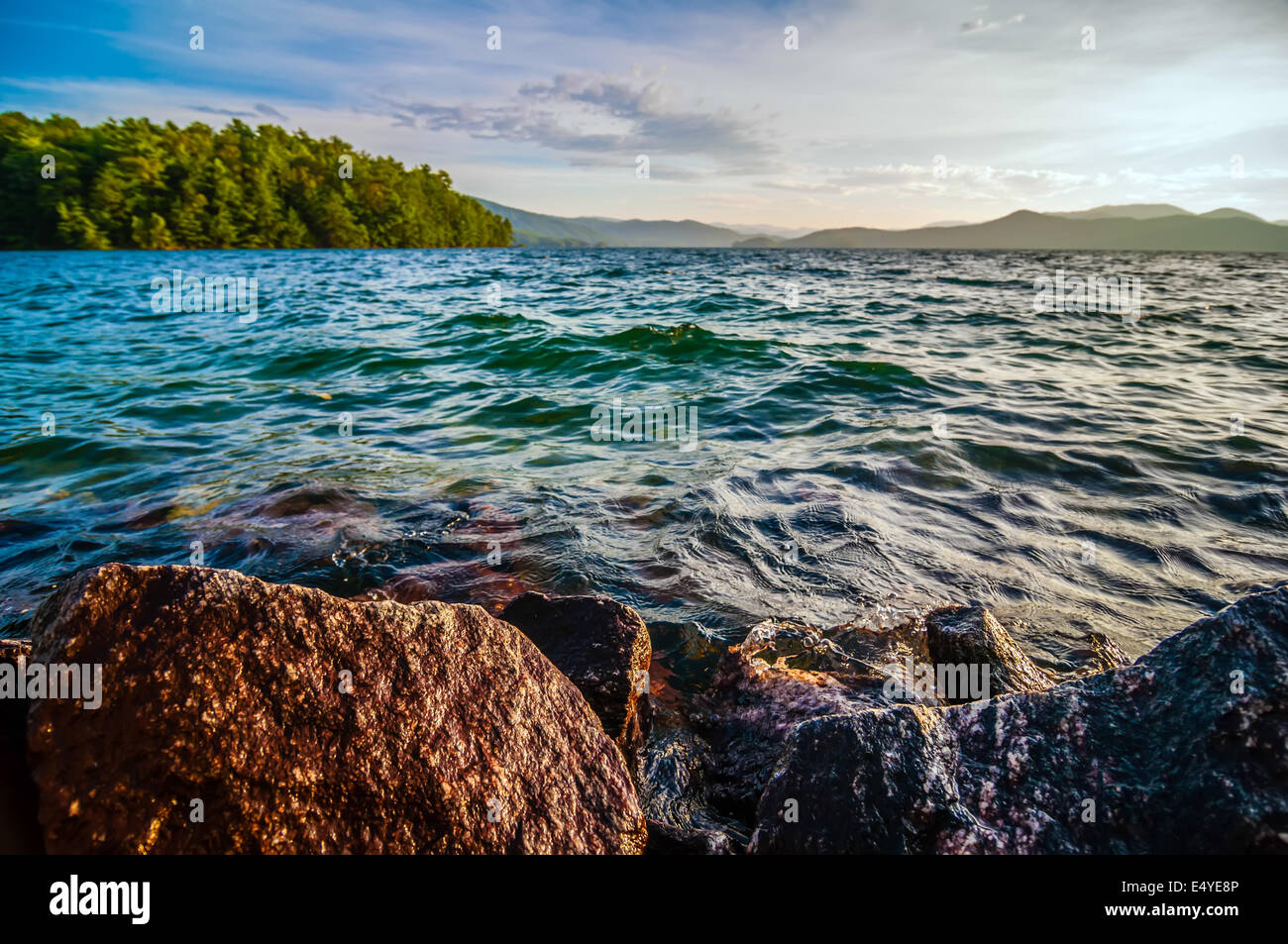 Paesaggio intorno al lago di jocasse gorge Foto Stock