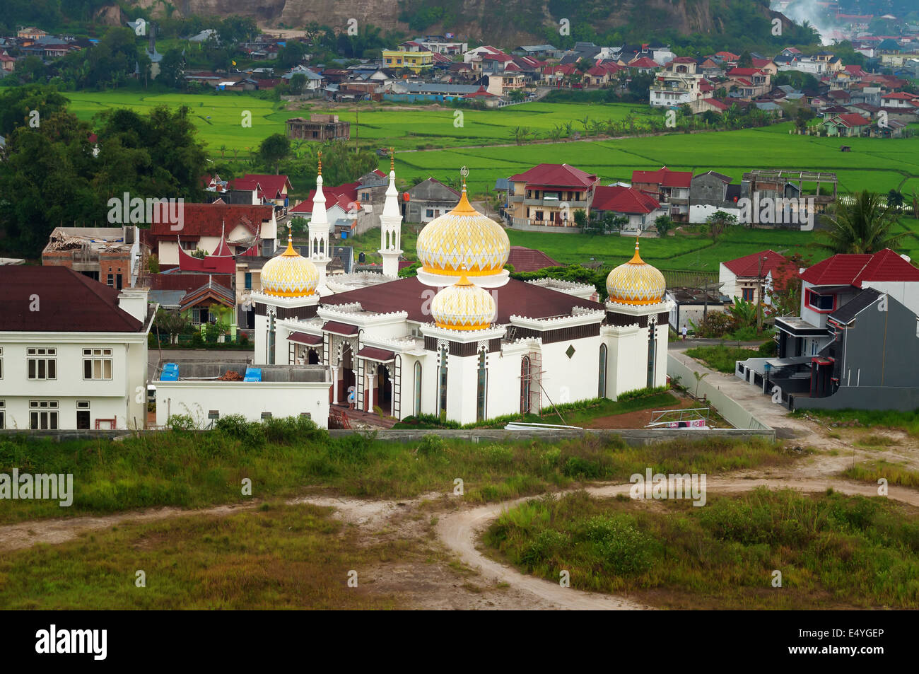 Moschea di Bukittinggi. Sumatra. Indonesia Foto Stock