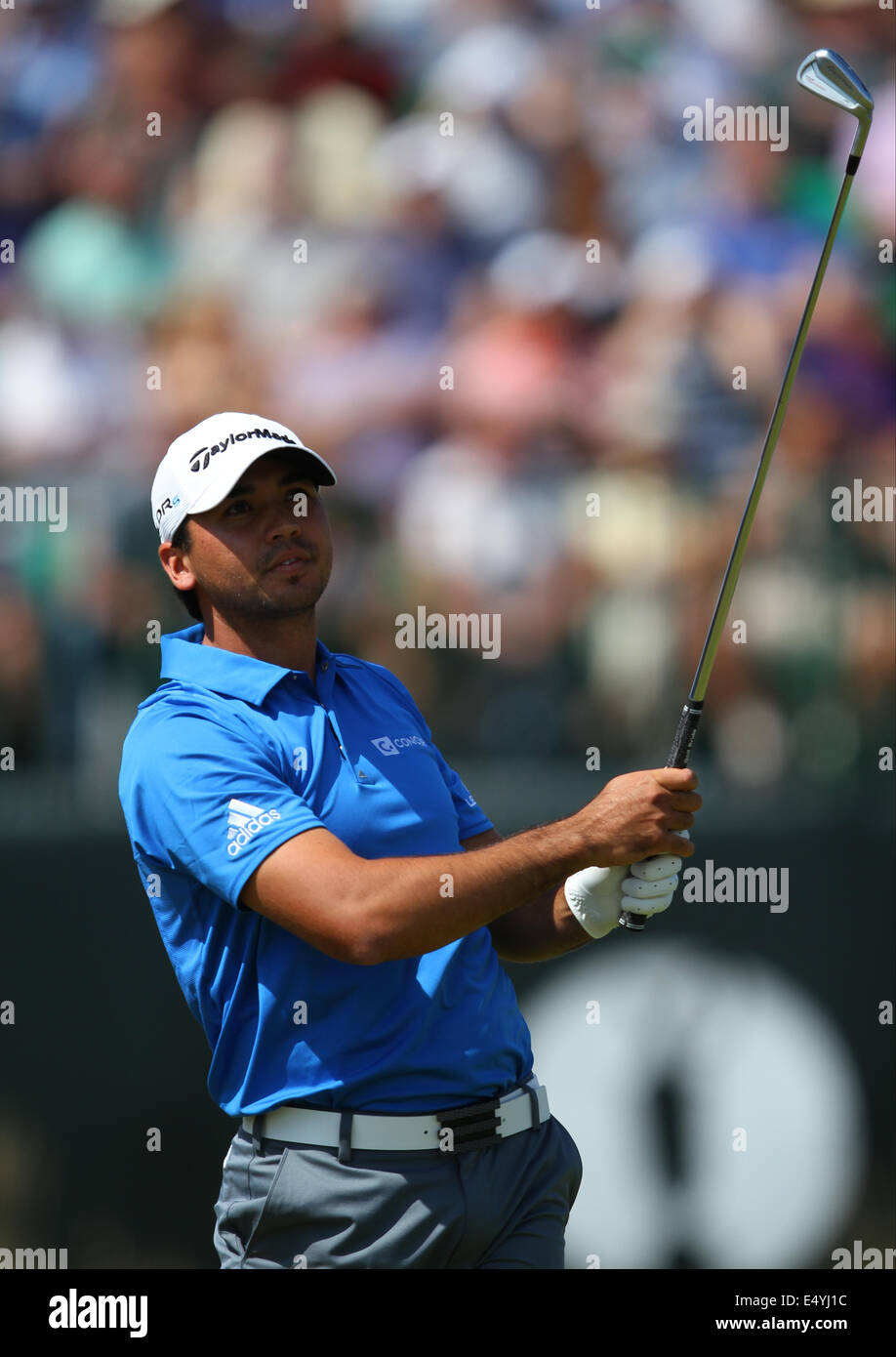 JASON Giorno British Open di golf ROYAL LIVERPOOL GOLF CLUB HOYLAKE INGHILTERRA 17 Luglio 2014 Foto Stock