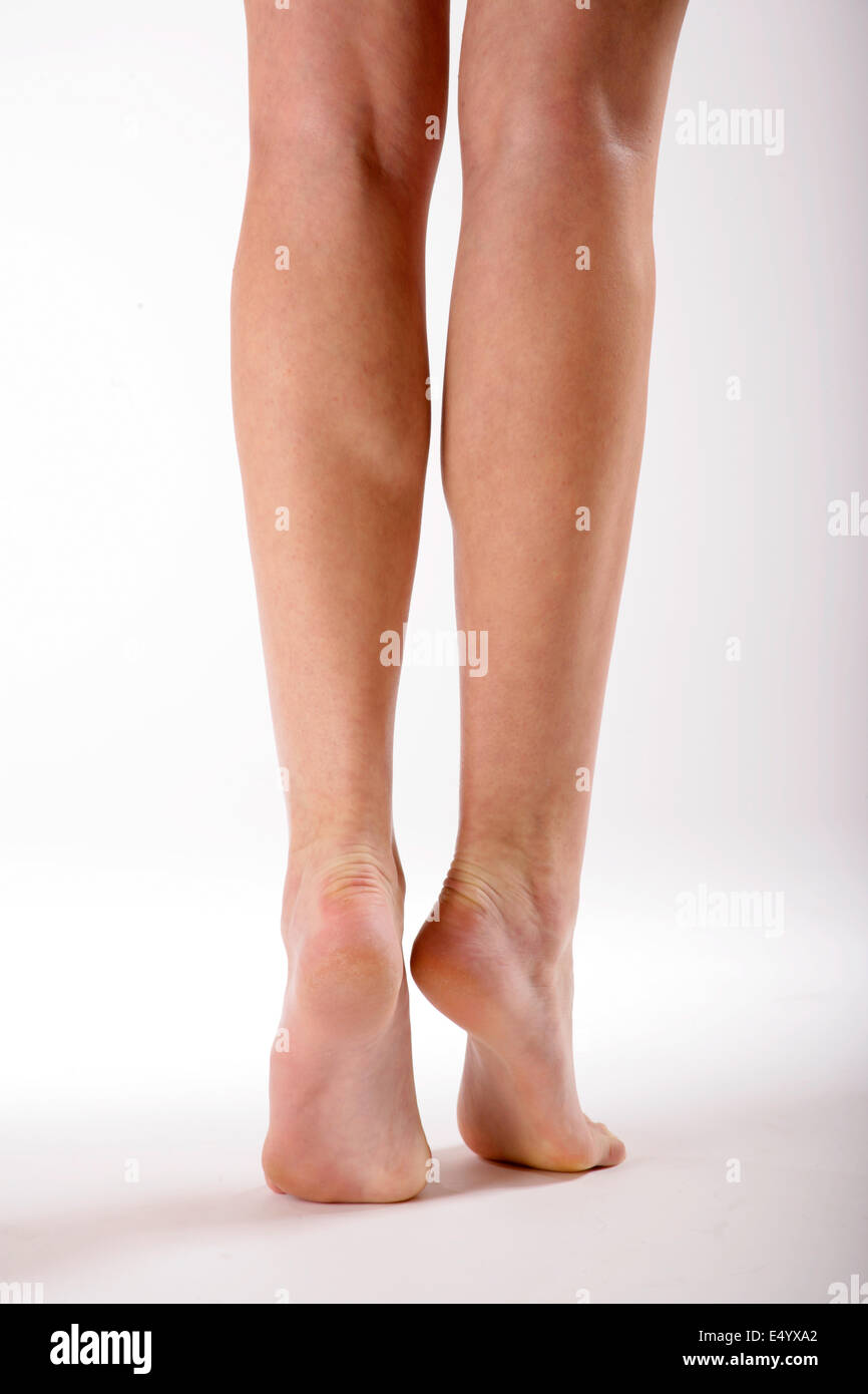 gambe Foto Stock